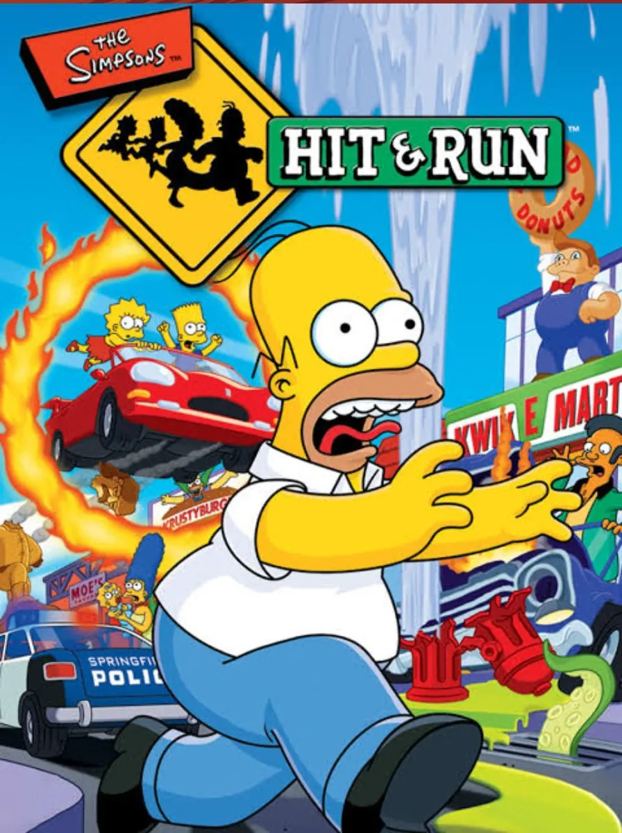 The Simpsons: Hit & Run cover art